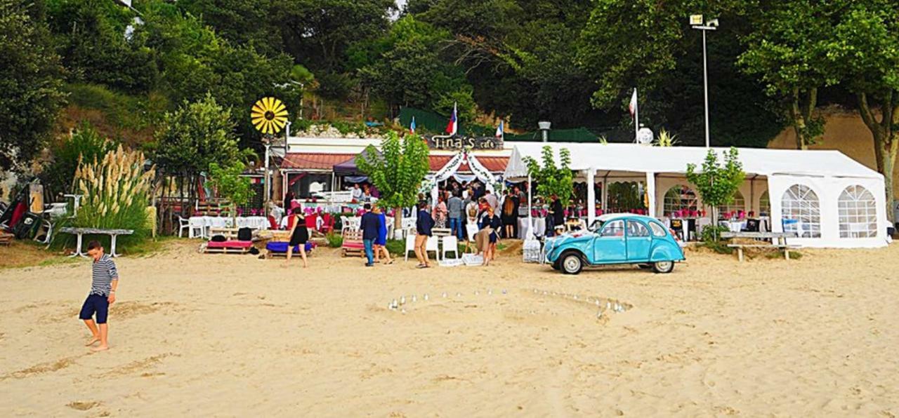 La Palombiere, Plage A 150M 吉伦特河畔梅谢尔 外观 照片
